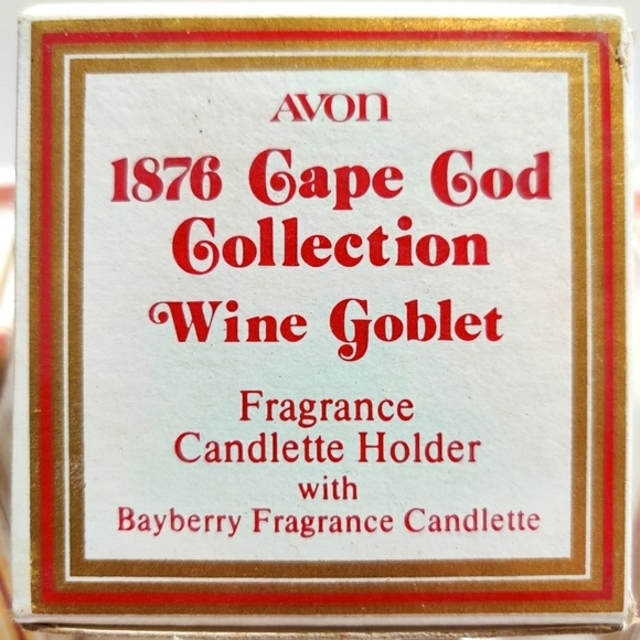 AVON 1876 Cape Cod Collection Wine Goblet - Picture 3 of 10